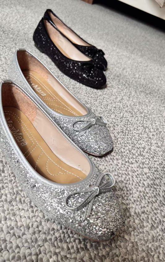 Sparkling Sequined Loafers