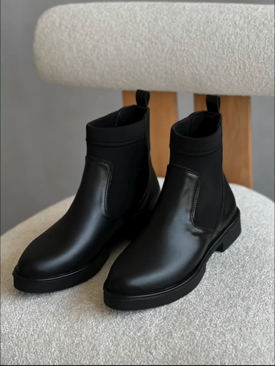 Black Easy Wear Boots